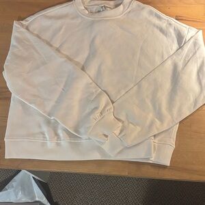 Divided Women’s Off-White Crewneck Sweater